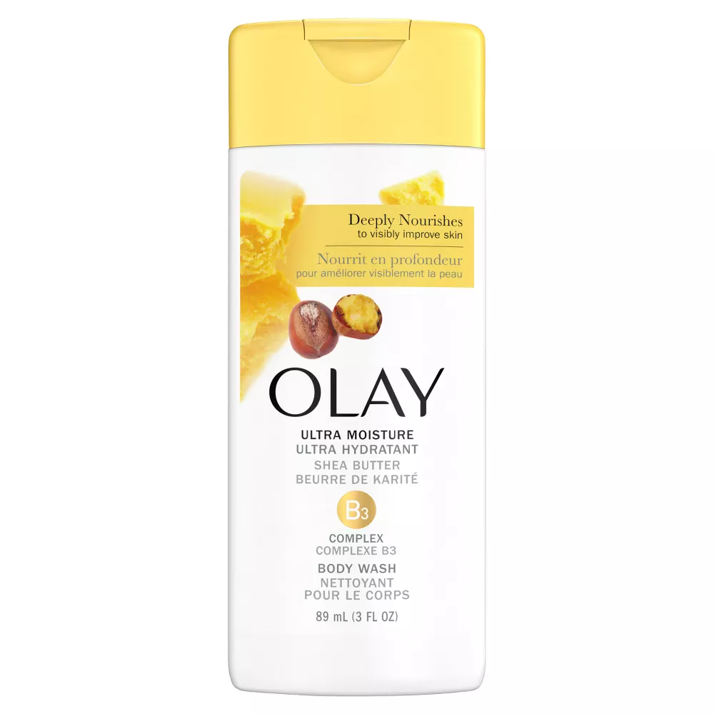 Olay Ultra Moisture Body Wash with Shea Butter, 3 Oz
